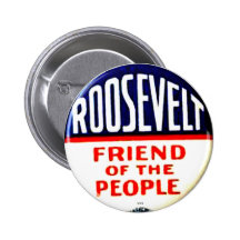 Ami des personnes - bouton badge avec épingle
