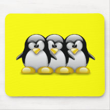 AMIS DE PINGOUIN DE LINUX TUX TAPIS DE SOURIS