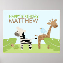 Amis de safari poster