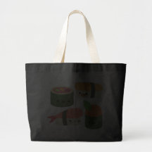 Amis de sushi sacs en toile