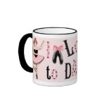Amour à danser tasses