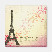 Amour à Paris Aimants Pour Réfrigérateur