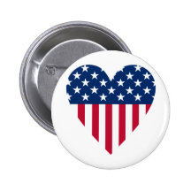 Amour Amérique Badge
