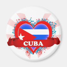 Amour Cuba du cru I Magnets Pour Réfrigérateur