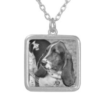 Amour de Basset Hound Bijouterie Personnalisée