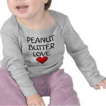 Amour de beurre d'arachide t-shirt