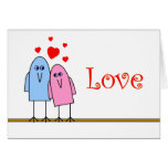 Amour de Birdy Cartes De Vœux