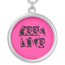 Amour de geek pendentif