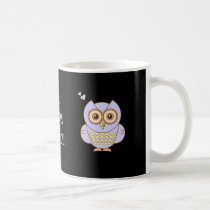 Amour de hibou tasses