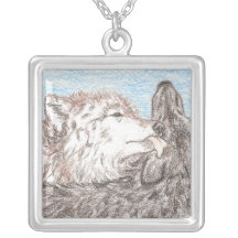 Amour de loup pendentifs