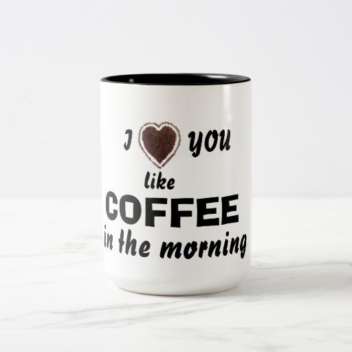 Amour de Saint-Valentin vous aimez la tasse de caf