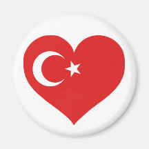 Amour de Turkiye Aimants Pour Réfrigérateur