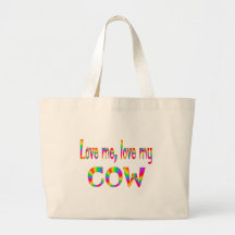 Amour de vache sacs en toile