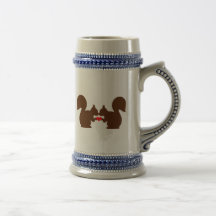 Amour d'écureuil tasse