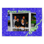Amour du Joyeux Noël 2012 de la famille de "J" Carte De Vœux