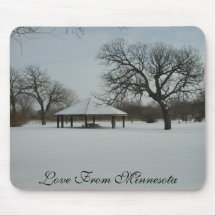 Amour du Minnesota Tapis De Souris