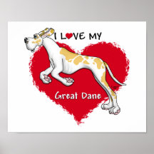 Amour Fawnequin great dane UC Posters