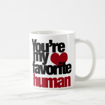 Amour humain préféré mugs à café