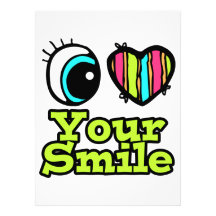 Amour lumineux du coeur I d'oeil votre sourire Invitations