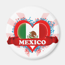 Amour Mexique du cru I Aimant Pour Réfrigérateur