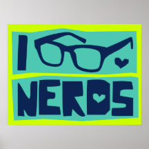 Amour nerd poster