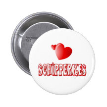 Amour pour des Schipperkes Pin's Avec Agrafe