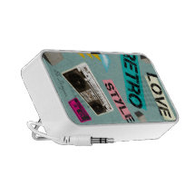 Amour rétro haut-parleur iPod