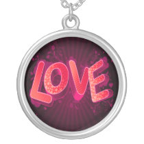 amour rose collier