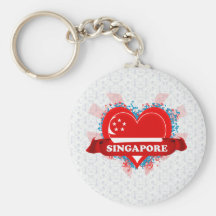 Amour Singapour du cru I Porte-clés