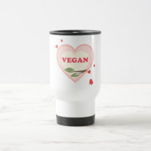 Amour végétalien tasse