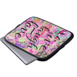 Amour vivant de rire de CHROMATOGRAPHIE GAZEUSE Housse Ordinateur