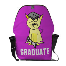 Amoureux des chats d'obtention du diplôme besaces