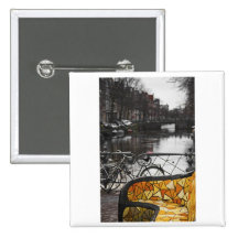 Amsterdam - divan dans Nieumarkt Pin's Avec Agrafe