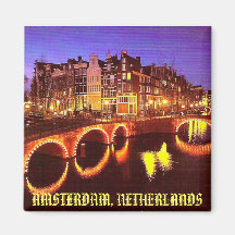 AMSTERDAM, NEDERLAND KOELKAST MAGNEETJE