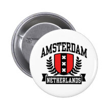 Amsterdam Pin's Avec Agrafe
