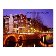 Amsterdam, ville des lumières (par St.K.) Cartes Postales