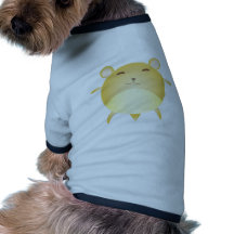 amusement de hamster tee-shirt pour chien
