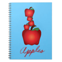 Amusement de pommes carnets