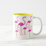 Amusement et flamants géniaux tasse