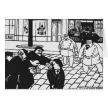 Anarchist, 1892 wenskaart