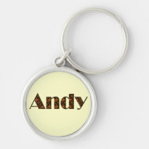 Andy Nom-A stigmatisé l'article de cadeau Porte-clefs