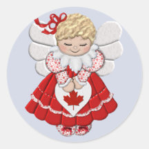 Ange canadien adhésif