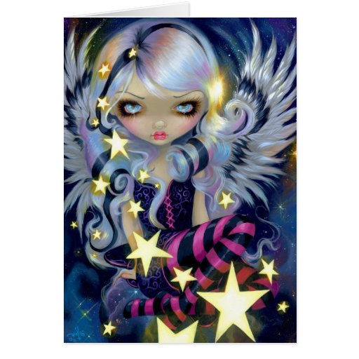 "Ange carte de voeux de Starlight"