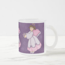 Ange de flocon de neige tasse à café