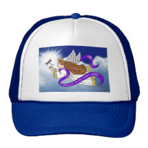 Ange de libellule casquettes