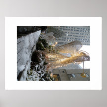 Ange de Noël de NYC Posters