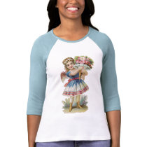 Ange floral victorien
