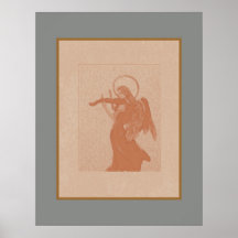 ange musical, crayon de conte poster