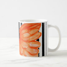 Ange orange tasse à café