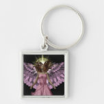 Ange rose Keychain Porte-clefs